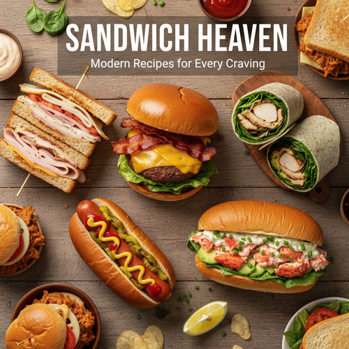 Sandwich recipe ebook cover